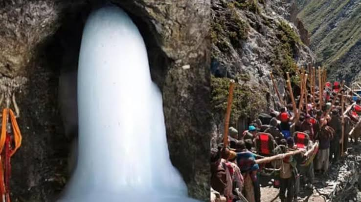 जम्मू से अमरनाथ यात्रा पर अस्थायी रोक, भगवती नगर यात्री निवास से यात्रा बंद JAMMU KASHMEER