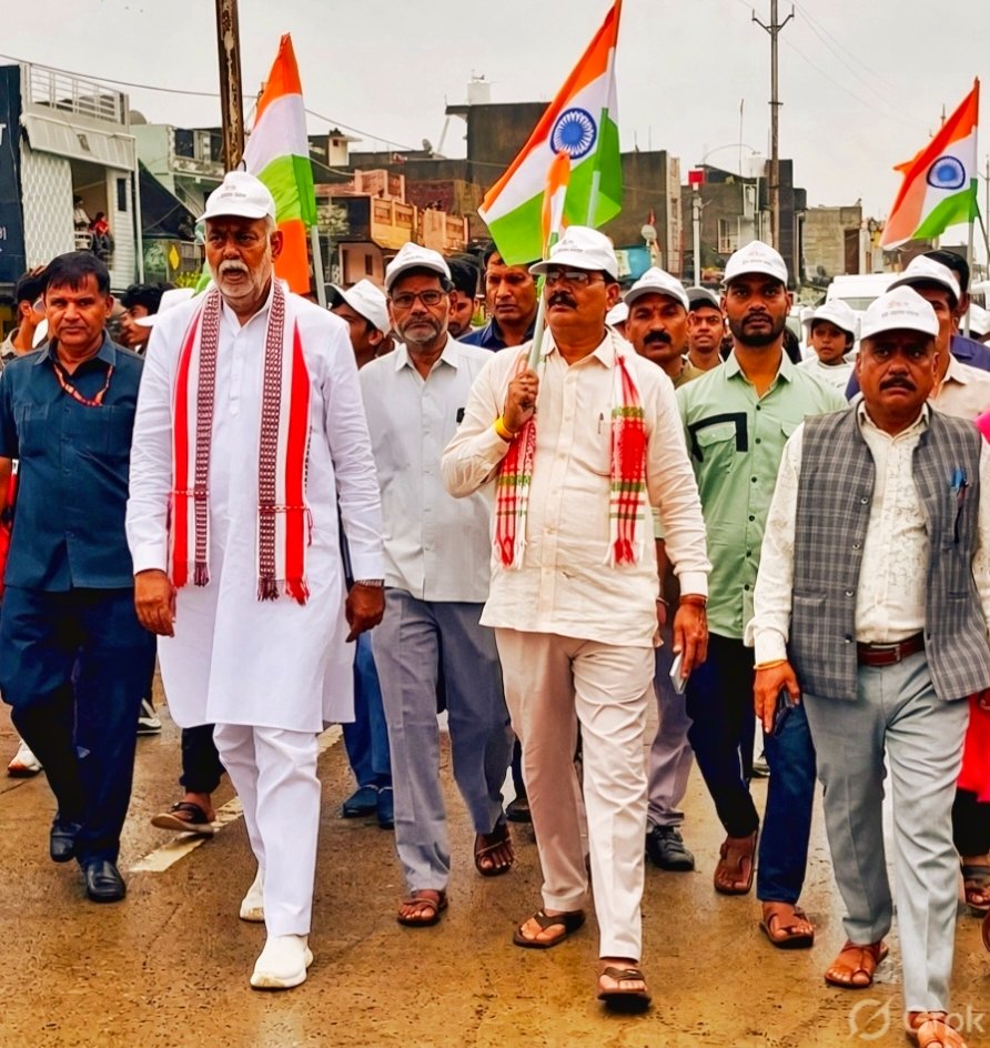 युवा जागरण पदयात्रा के प्रथम दिवस उमड़ा युवाओं का सैलाब, गूंजा नशा मुक्ति का संदेश GOTEGAON